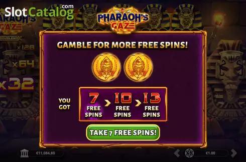 Free Spins 2. Pharaoh's Gaze DoubleMax slot