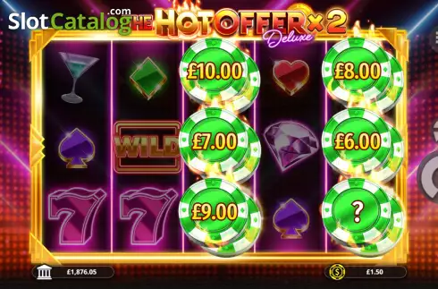 Free Spins Win Screen 3. Hot Offer Deluxe slot