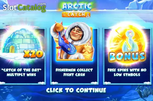 Bildschirm2. Arctic Catch slot