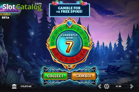 Free Spins Win Screen. The Runemakers DoubleMax slot