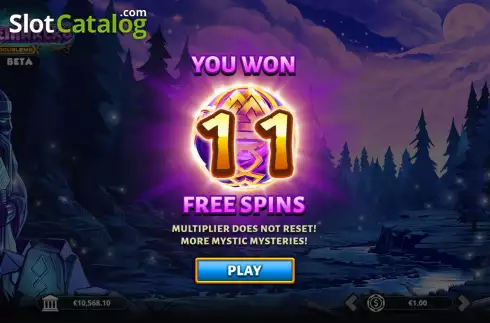 Free Spins Win Screen 2. The Runemakers DoubleMax slot