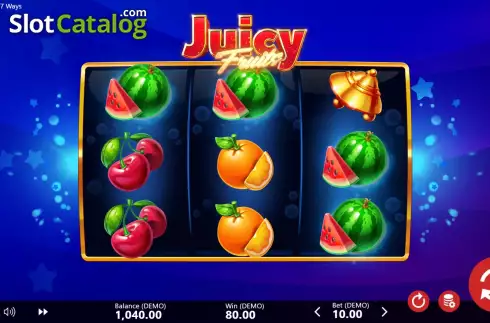 Ecran5. Juicy Fruits 27 Ways slot