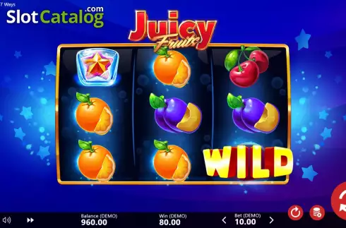 Ecran6. Juicy Fruits 27 Ways slot