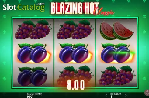 画面3. Blazing Hot Classic カジノスロット