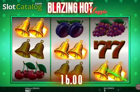 画面4. Blazing Hot Classic カジノスロット