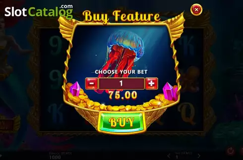 Buy Feature Screen. Riches of the Deep 243 Ways slot