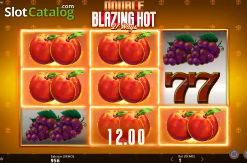 Captura de tela3. Double Blazing Hot 27 Ways slot