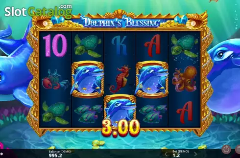 Bildschirm3. Dolphin’s Blessing slot