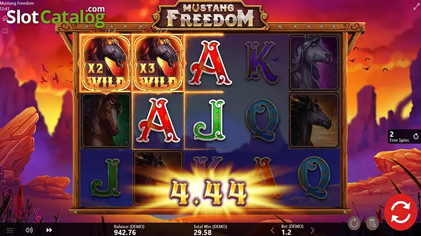 Mustang Freedom Free Spins