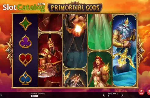Game Screen. Primordial Gods slot