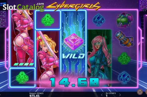 Bildschirm5. Cybergirls slot