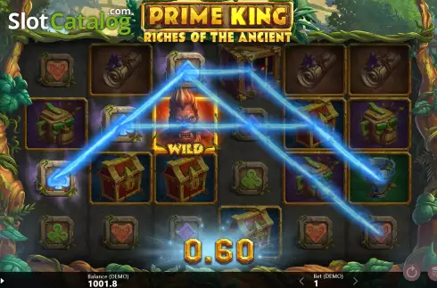 画面5. Prime King: Riches of the Ancient カジノスロット