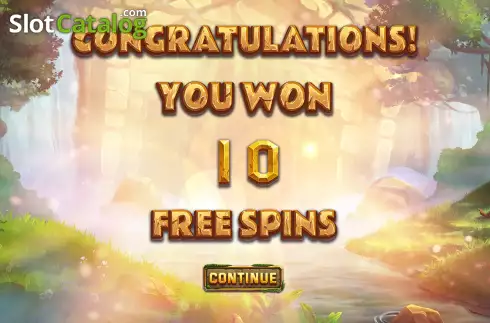Free Spins Win Screen 2. Prime King: Riches of the Ancient slot