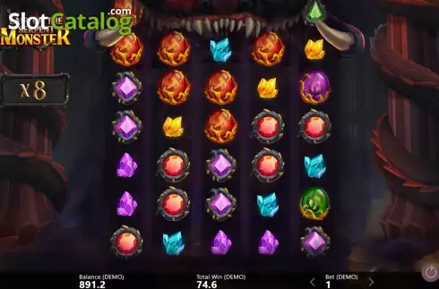 FreeSpins screen 3. Lair of the Serpent Monster slot