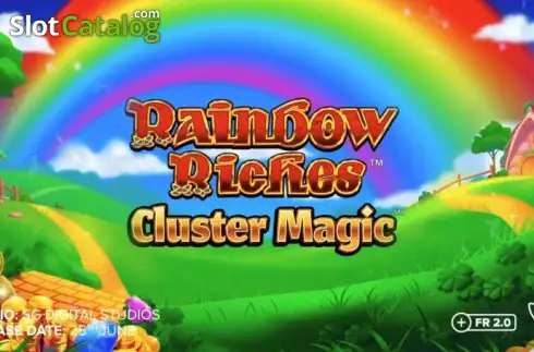 Rainbow Riches Cluster Magic Λογότυπο