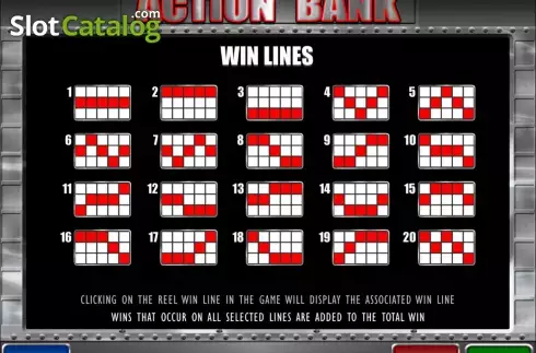 Screen3. Action Bank slot