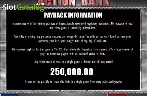Скрин6. Action Bank слот