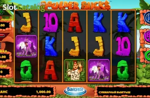 Bildschirm 1. Boulder Bucks slot