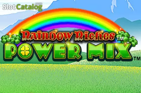 Rainbow Riches Power Mix ロゴ