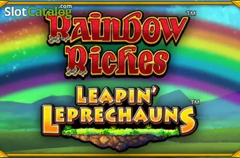 Rainbow Riches Leapin' Leprechauns ロゴ