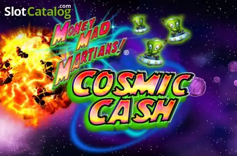 Money Mad Martians Cosmic Cash Logotipo