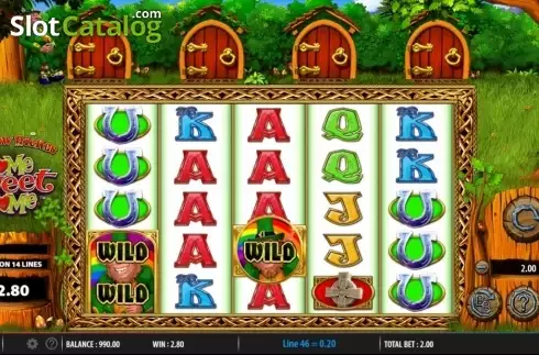 Win. Rainbow Riches Home Sweet Home slot