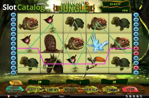 Win screen. Prehistoric Jungle (Bbin) slot