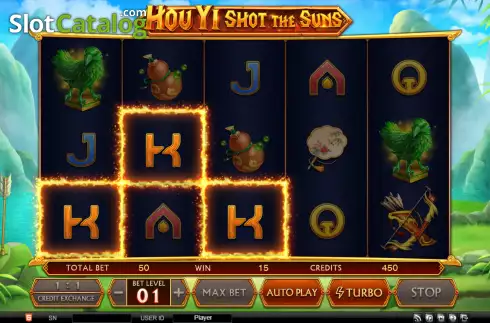 Win screen 2. Hou Yi Shot The Suns slot