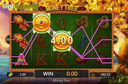 Win screen. Money Tree (Bbin) slot