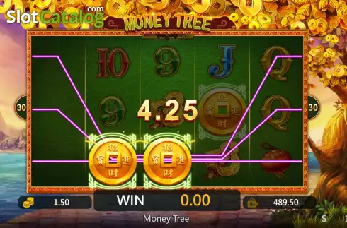 Win screen 2. Money Tree (Bbin) slot