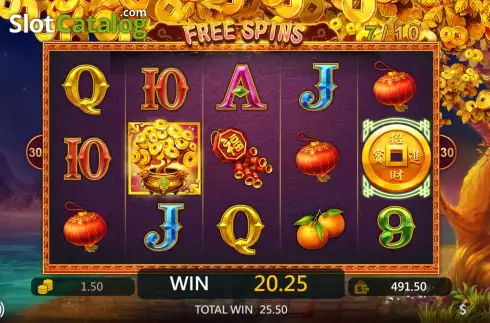 Free Spins screen 2. Money Tree (Bbin) slot