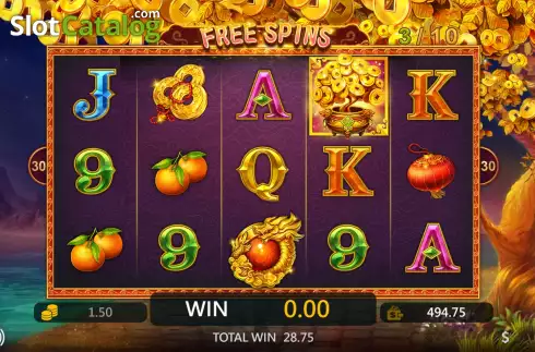 Free Spins screen 3. Money Tree (Bbin) slot