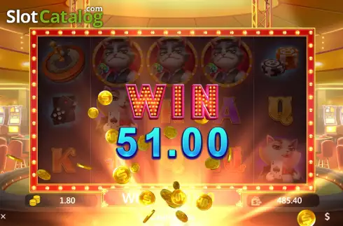 Win screen 2. Casino Cats slot