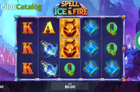 Captura de tela2. Spell of Ice and Fire slot