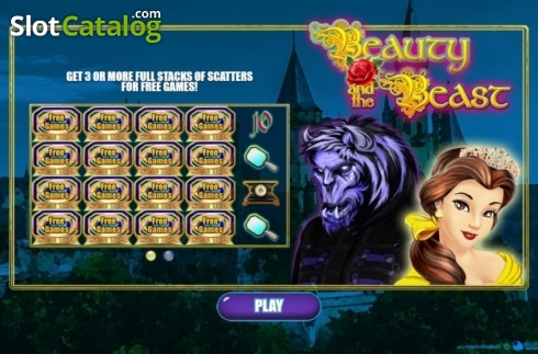 Bildschirm2. Beauty and the Beast (Belatra Games) slot
