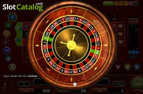 Game Screen. American Roulette (Belatra Games) slot