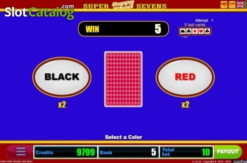 Gamble. Super Sevens Happy Wheel slot
