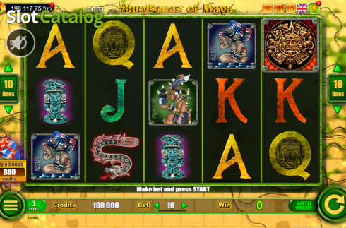 Captura de tela2. Buy Bonus of Maya slot
