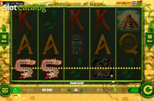 Bildschirm4. Buy Bonus of Maya slot