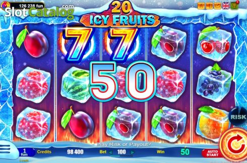 Win 3. Icy Fruits (Belatra Games) slot
