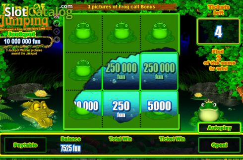 Game Screen 2. King of Jumping Scratch slot