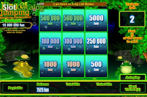 Game Screen 3. King of Jumping Scratch slot