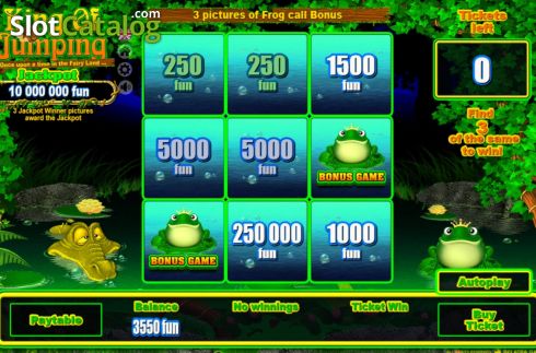 Game Screen 4. King of Jumping Scratch slot