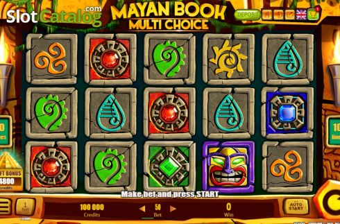 Bildschirm3. Mayan Book slot