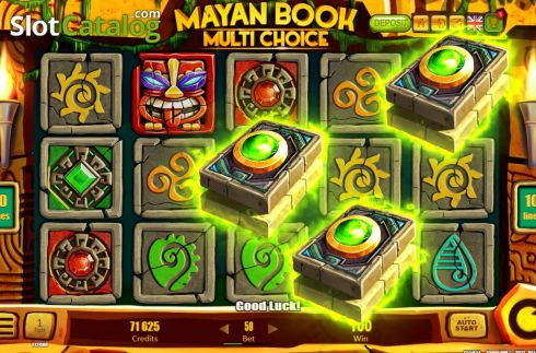 Ecran6. Mayan Book slot