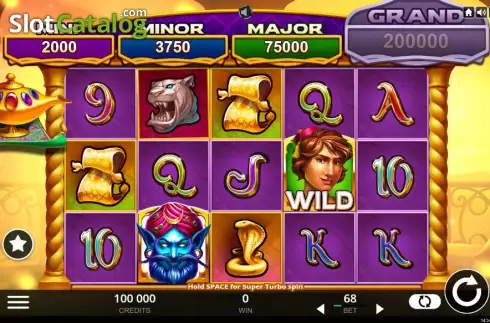 Captura de tela2. 4 Secrets of Aladdin slot