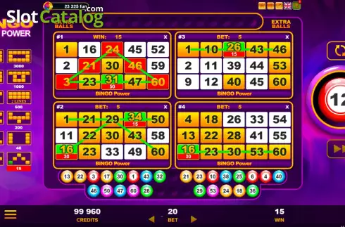 Bildschirm3. Bingo Power slot