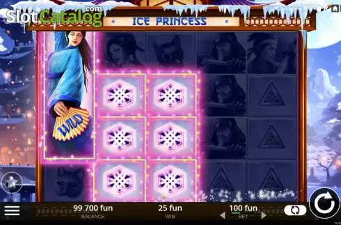Ekran3. Ice Princess yuvası
