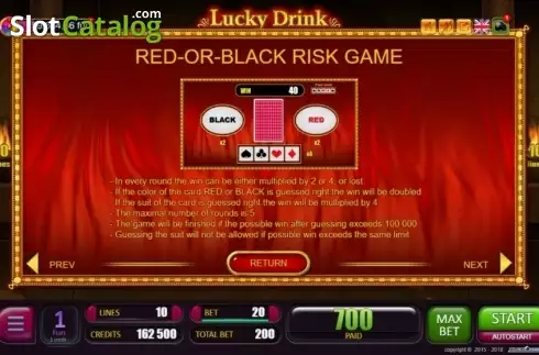 Gamble 2. Lucky Drink in Egypt slot