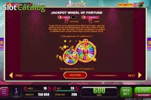 Jackpot. Jewels (Belatra Games) slot